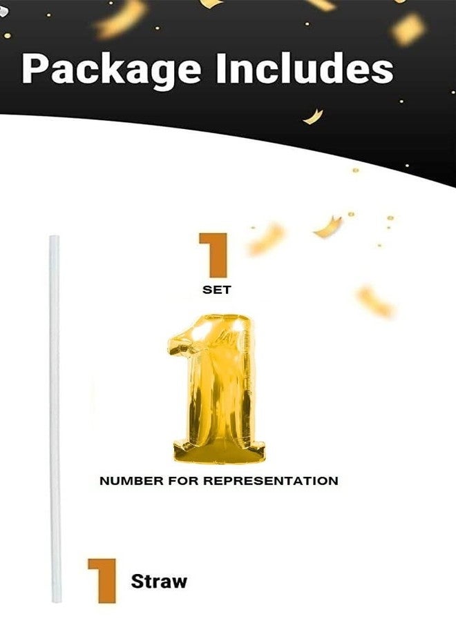 Balloonistics Gold Balloon Number for Party Decoration Choose Numbers Make Your Own Custom Numbers for Party with 16 inch Golden Color Foil Numbers (Number 28) - Image 4